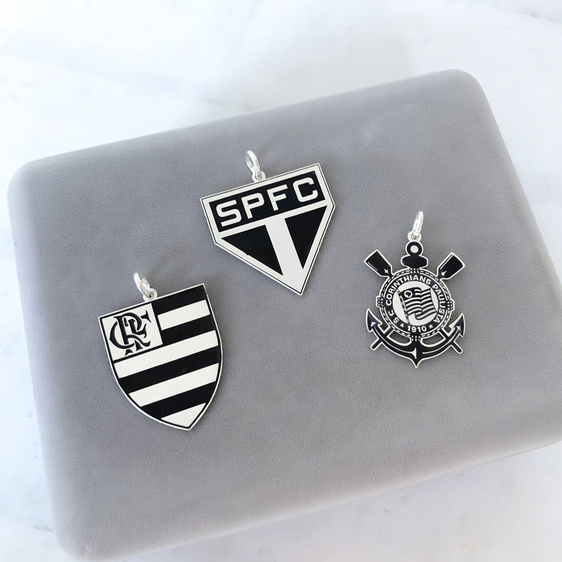 Pingente de Time Personalizável em Prata 925