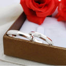 Par de Alianças 3mm de Prata 950 - Inspire