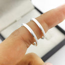 Par de Alianças 2mm em Prata 950 - Essência