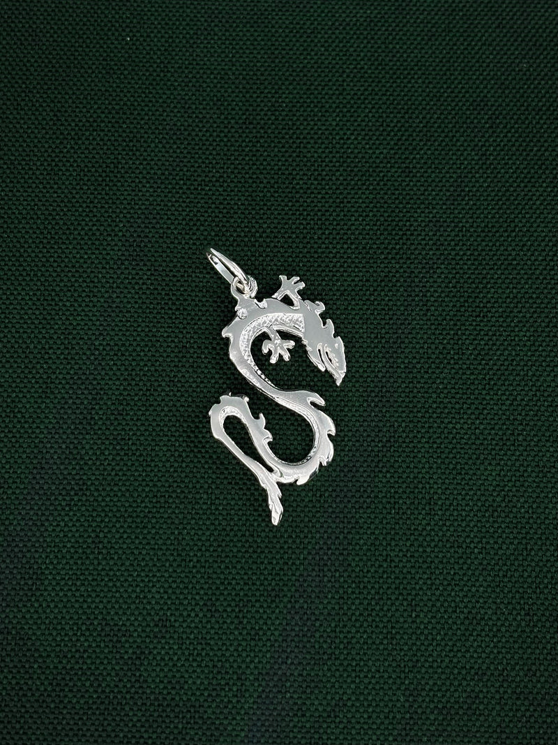 Pingente Dragão (P) em Prata 925