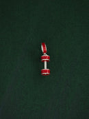 Berloque Halter de Academia em Prata 925