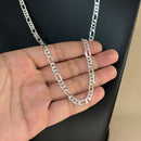 Corrente 3x1 5,8mm 70cm em Prata Italiana 925