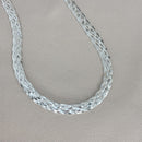Colar de 6 fios 40cm em Prata Italiana 925