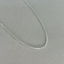 Colar Veneziano 0,8mm 45cm em Prata Italiana 925