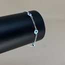 Pulseira de Olho Grego em Prata 925