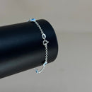 Pulseira de Olho Grego em Prata 925