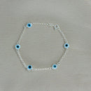 Pulseira de Olho Grego em Prata 925