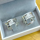 Par de Alianças 10mm em Prata 950 com Anel Solitário - Galadriel