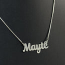 Colar 45cm com Nome Personalizado em Prata 925