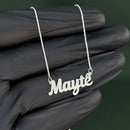 Colar 45cm com Nome Personalizado em Prata 925