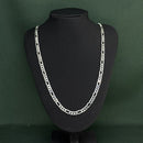 Corrente 3x1 5,8mm 70cm em Prata Italiana 925