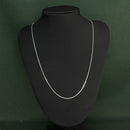 Corrente Veneziana 0,8mm 60cm em Prata Italiana 925