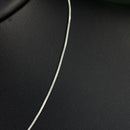 Colar Veneziano 0,8mm 40cm em Prata Italiana 925