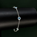 Pulseira de Olho Grego em Prata 925