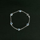 Pulseira de Olho Grego em Prata 925