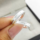 Par de Alianças 3mm em Prata 950 - Always