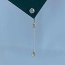 Piercing Pingo de Luz com Corrente - Umbigo