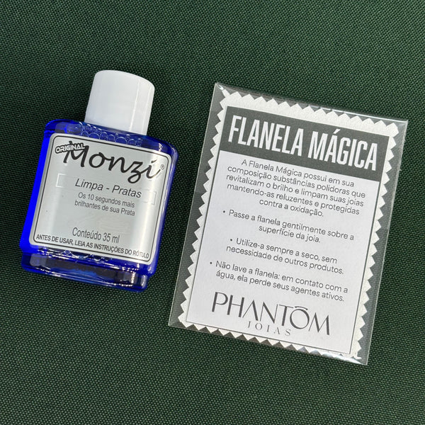 Limpa Pratas + Flanela Mágica