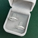 Par de Alianças 2,5mm de Prata 950 - Marfim
