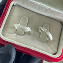 Par de Alianças 3mm em Prata 950 - Artik