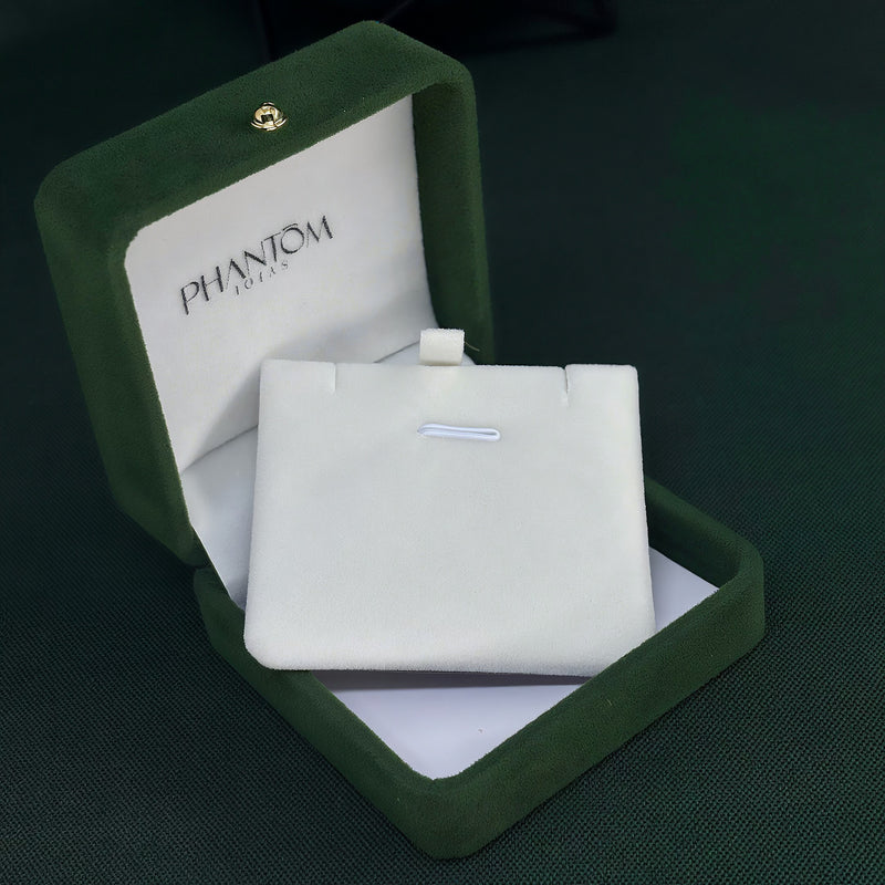 Estojo Phantom Joias - Verde Escuro