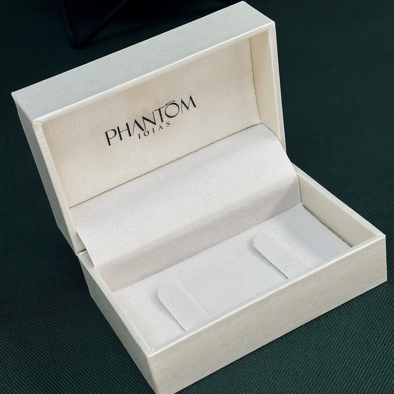 Estojo Phantom Joias para Alianças - Bege