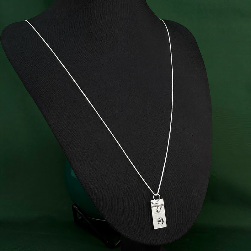 Pingente Olhar Personalizado II em Prata 950