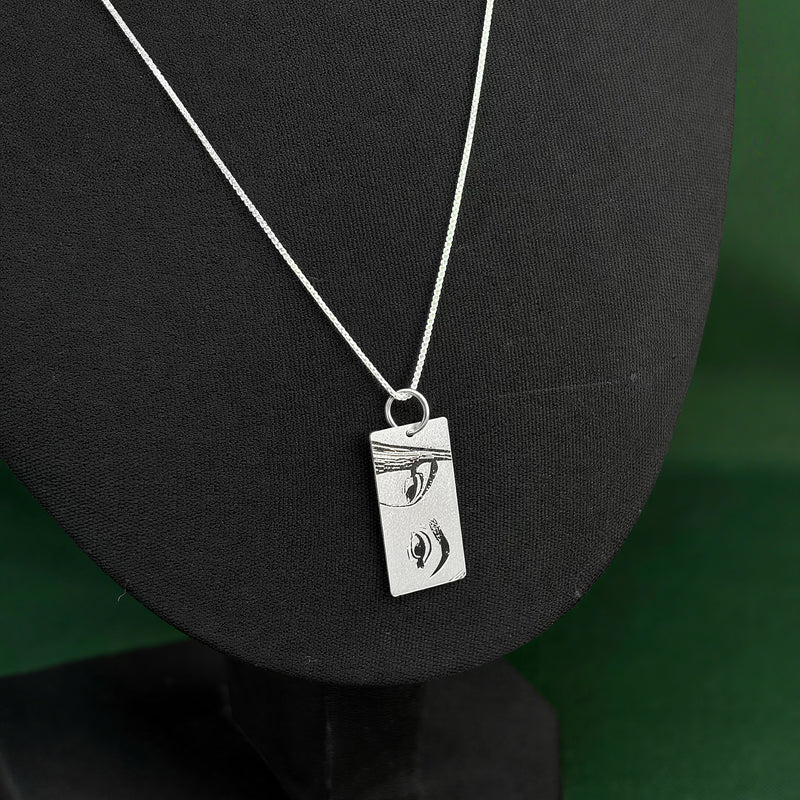 Pingente Olhar Personalizado II em Prata 950
