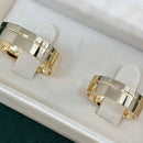 Par de Alianças 6mm Banhado a Ouro 18k - Kyvon