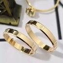 Par de Alianças 3mm Banhada a Ouro 18k com Anel Solitário - Calyra