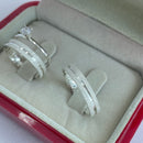 Par de Alianças 4mm de Prata 950 com Anel Solitário - Viatrix