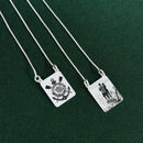 Escapulário de Time e Foto Personalizável 60cm em Prata 925