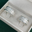 Par de Alianças 10mm de Prata 950 - Imperio