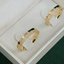 Par de Alianças 4mm Banhado a Ouro 18k - Brysen