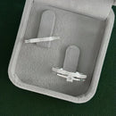 (Pronta Entrega) Par de Alianças 2mm em Prata 950 com Anel Solitário - Elysia