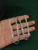 Corrente 1x1 6mm 70cm em Prata Italiana 925